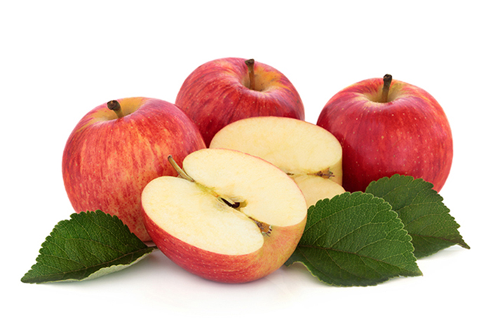 Skadliga effekter av äpplen Bara mat