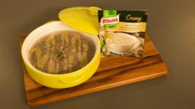 طريقة عمل روستد شوربة الفطر KNORR