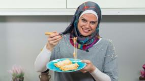 طريقة عمل لفائف الكريب المالح