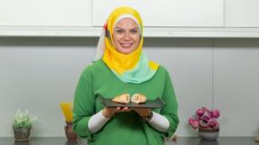 طريقة عمل لفائف الدجاج المخبوزة بالخضار