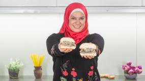 طريقة عمل البرجر اليوناني