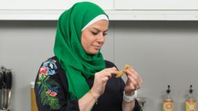 طريقة عمل كوكيز الشوفان واللوتس