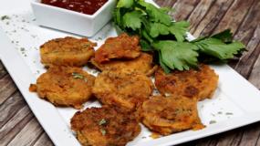 طريقة عمل حلقات بيتزا البصل