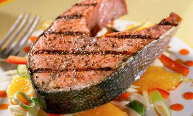 طريقة عمل سلمون بالفرن Just Food