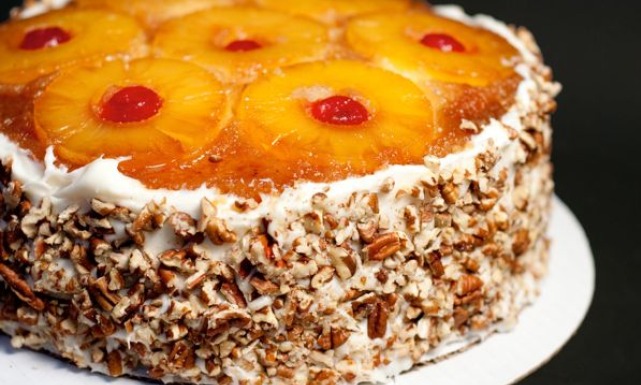 طريقة عمل تورتة الأناناس بالكريمة Just Food