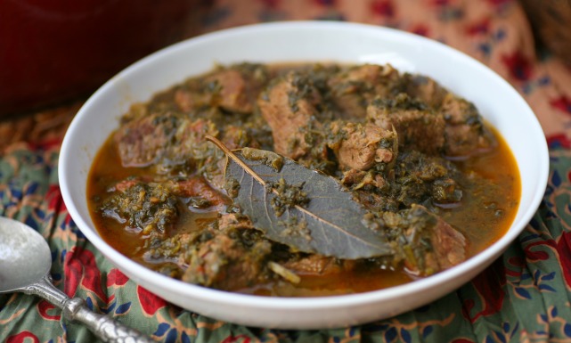 طريقة عمل السبانخ باللحم الضاني Just Food