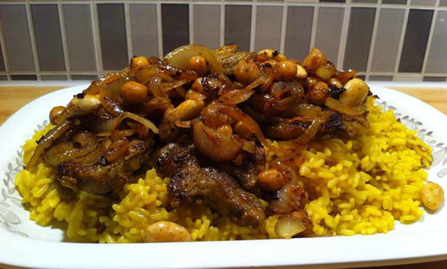 طريقة عمل كبسة لحم غنم Just Food