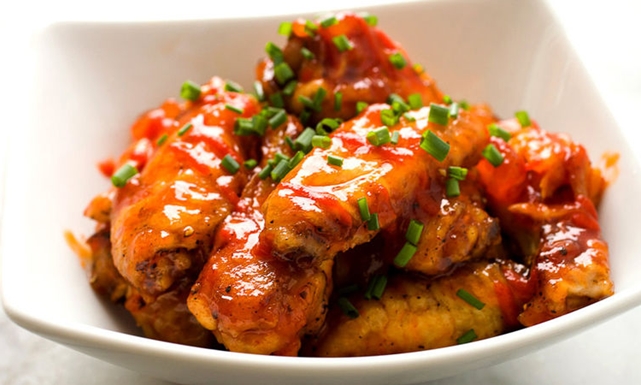 طريقة عمل أجنحة الدجاج الحلوة الحامضة المقلية Just Food