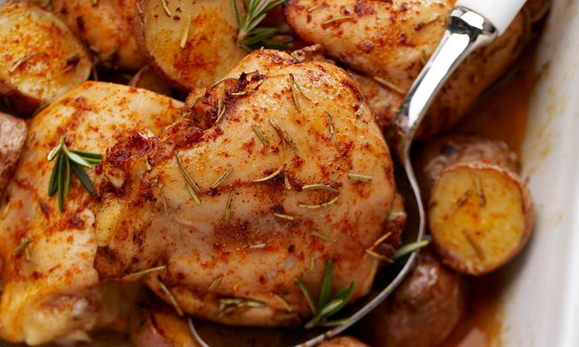 طريقة عمل صينية بطاطس بالدجاج Just Food