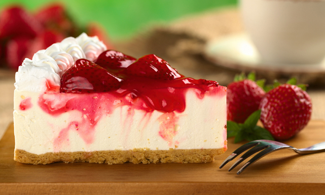 طريقة عمل تشيز كيك بارد بالفراولة سهل ولذيذ Just Food