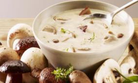 طريقة عمل شوربة المشروم