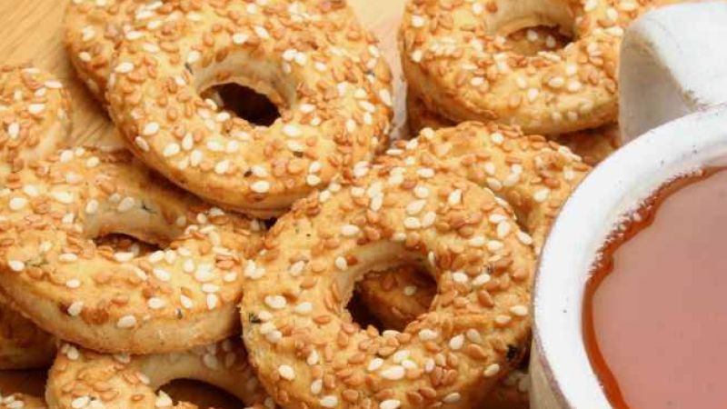 طريقة عمل بسكويت السمسم