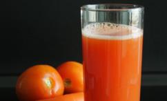 طريقة عمل عصير الطماطم والجزر