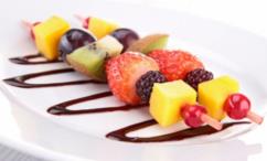 طريقة عمل شيش الفاكهة المنعش