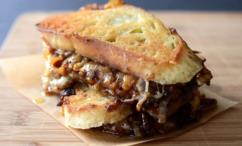 طريقة عمل ساندويتشات الجبن المشوية الفرنسية