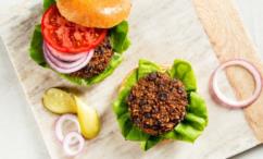 طريقة عمل برجر الكينوا المكسيكي