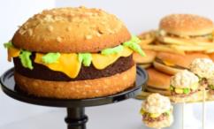 طريقة عمل كيك التشيز برجر