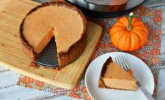 طريقة تحضير تشيز كيك باليقطين في قدر الطهي الفوري