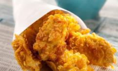 طريقة عمل أصابع الدجاج مع صوص الكاتشب بالكاري