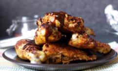 طريقة عمل أفخاذ الدجاج بالثوم والزنجبيل