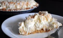 طريقة عمل فطيرة الموز بكريمة جوز الهند