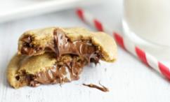 طريقة عمل كوكيز محشي بالنوتيلا