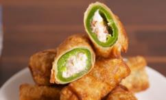 طريقة عمل لفافات البيض بالهالبينو