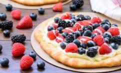 طريقة عمل بيتزا الفواكه