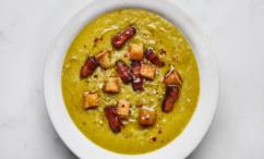 طريقة عمل حساء البازلاء المشقوقة في قدر الطهي الفوري