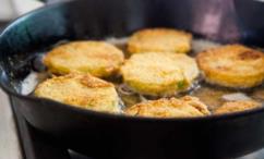 طريقة عمل الطماطم الخضراء المقلية