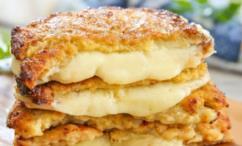 طريقة عمل شطائر الجبن المشوي بخبز القرنبيط