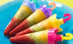 طريقة عمل آيس كريم الفواكه