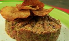 طريقة عمل سلطة الستيك تارتار