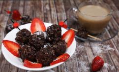 طريقة عمل الفالنتين بحلى كرات الشوكولاته دون أن تكسري