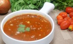 طريقة عمل حساء الحبوب بالكزبرة