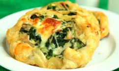 طريقة عمل فطيرة الحبش بالجبنة و السبانخ