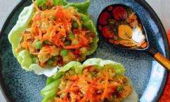 طريقة عمل لفافات الخس الطازجة الصحية