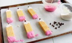 طريقة عمل كوكيز السكر على شكل قلم رصاص
