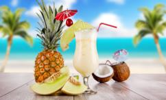 طريقة عمل عصير كوكتيل الأناناس وجوز الهند