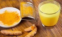 فوائد الكركم مع الحليب على الريق