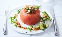 طريقة عمل السلمون المدخن