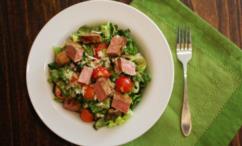 طريقة عمل سلطة الستيك بكرات الفلفل الأخضر