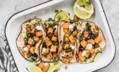 طريقة عمل تاكو البطاطا الحلوة