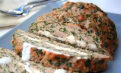 طريقة عمل رغيف اللحم بالتركي وجبن الفيتا مع الطماطم المجففة بالشمس