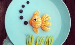 طريقة عمل أسماك اليوسفي للأطفال