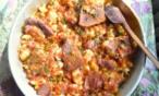 طريقة عمل قرنبيط بقطع اللحم