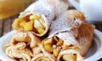 طريقة عمل الكريب بالتفاح والعسل