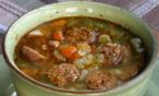 طريقة عمل شوربة النقانق الفرنسية