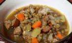 طريقة عمل شوربة العدس باللحم سهلة