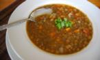 طريقة عمل شوربة العدس البنى بالفيليه